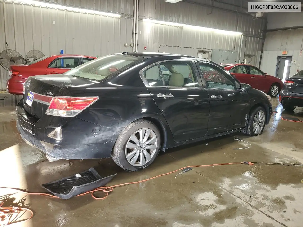 1HGCP3F83CA038006 2012 Honda Accord Exl
