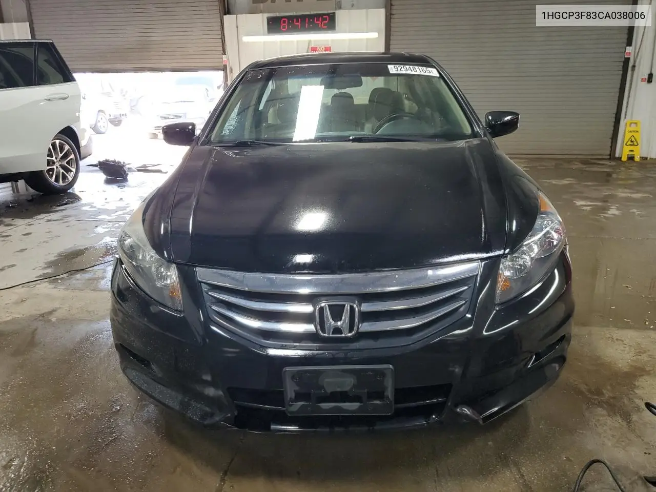 1HGCP3F83CA038006 2012 Honda Accord Exl