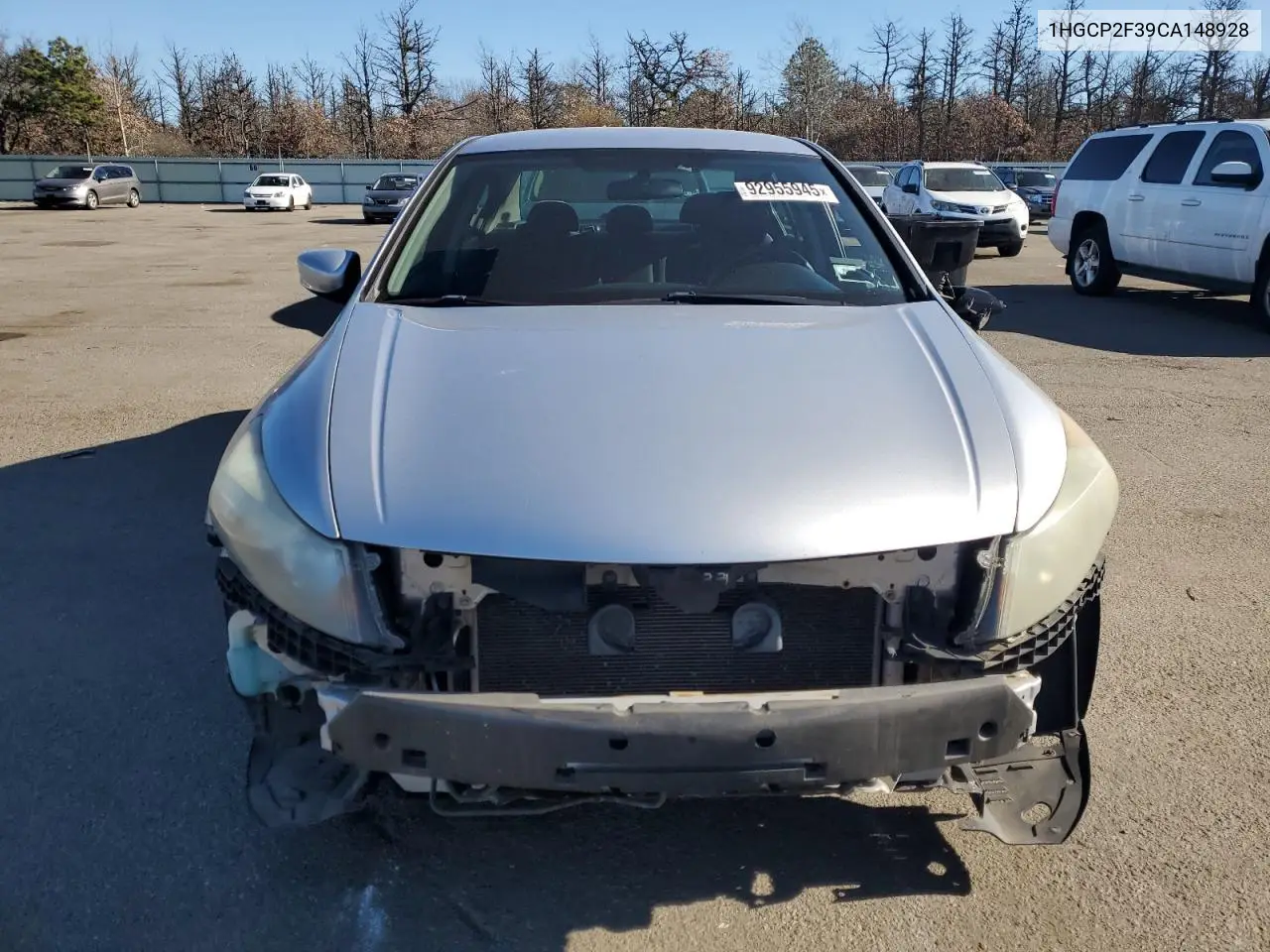1HGCP2F39CA148928 2012 Honda Accord Lx
