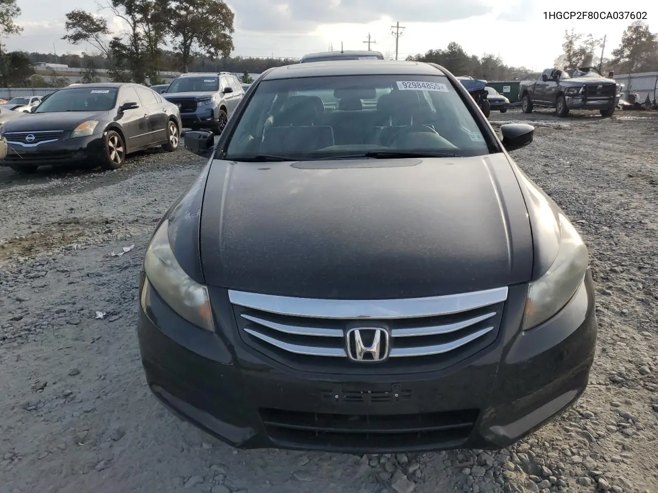1HGCP2F80CA037602 2012 Honda Accord Exl