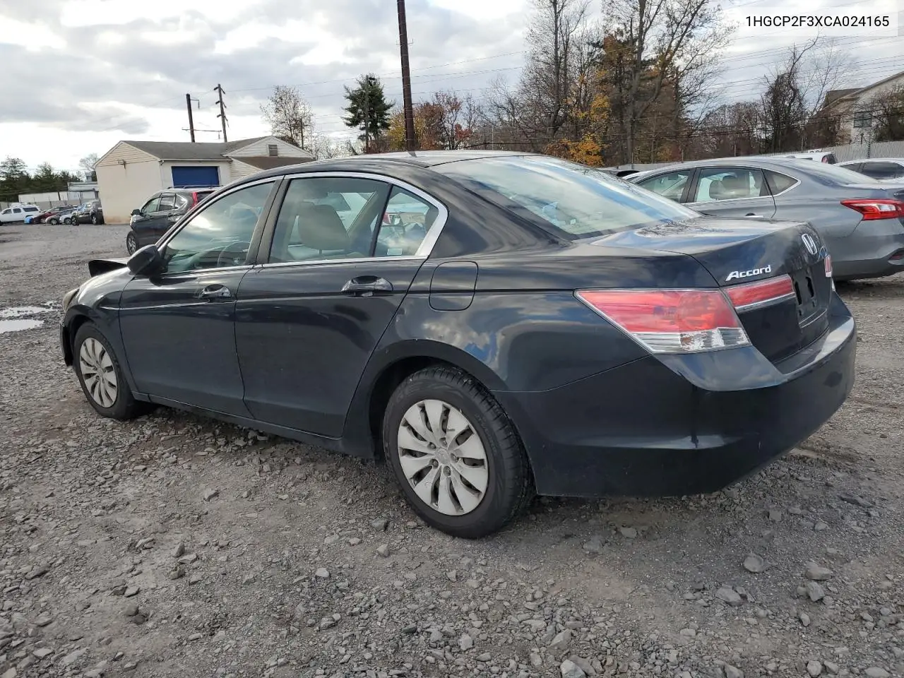 1HGCP2F3XCA024165 2012 Honda Accord Lx