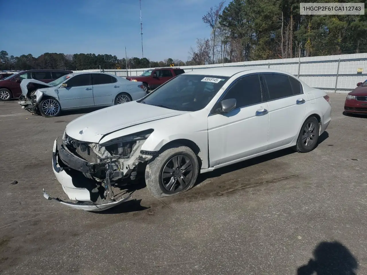 1HGCP2F61CA112743 2012 Honda Accord Se