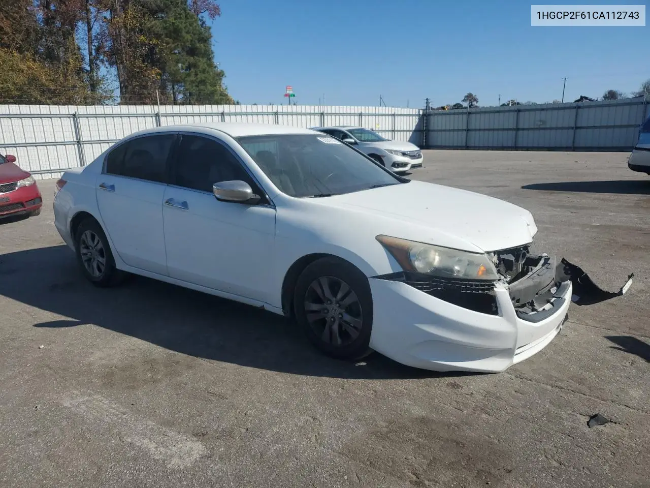 1HGCP2F61CA112743 2012 Honda Accord Se