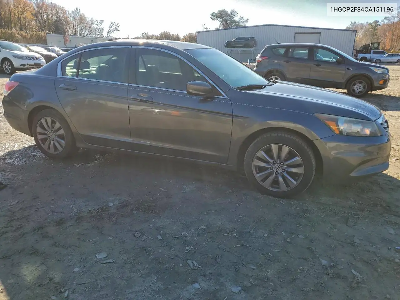 1HGCP2F84CA151196 2012 Honda Accord Exl