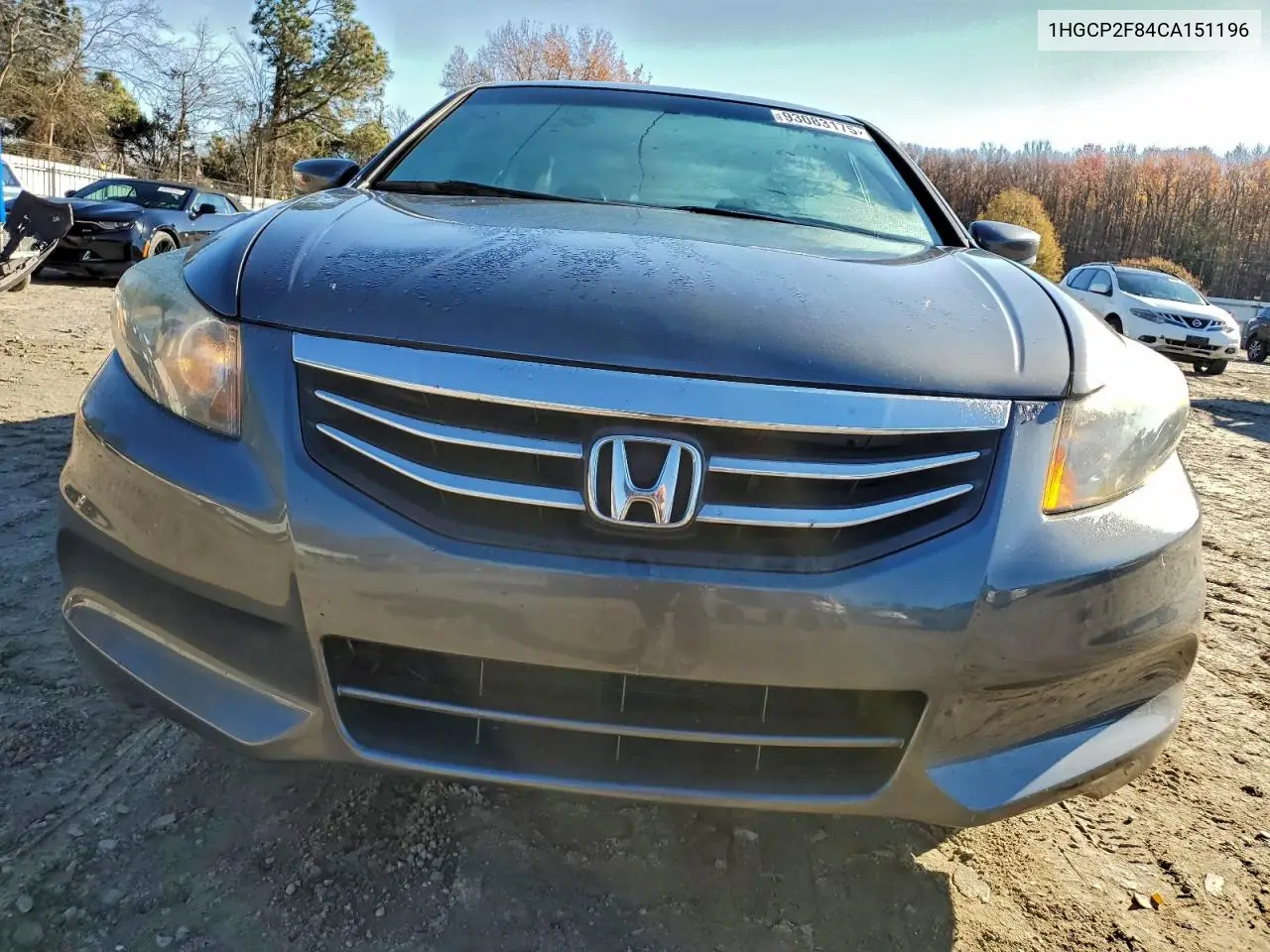 1HGCP2F84CA151196 2012 Honda Accord Exl