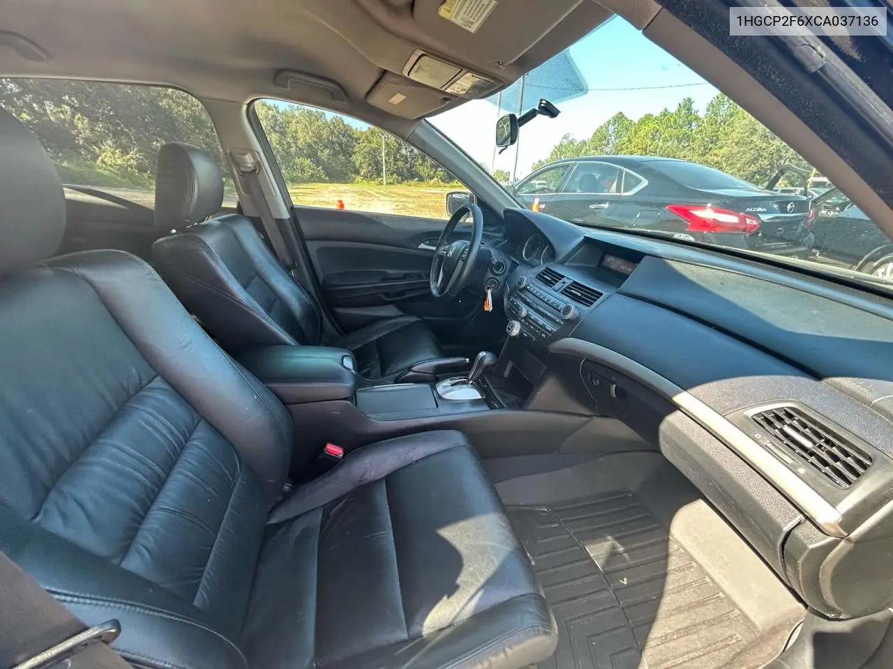 1HGCP2F6XCA037136 2012 Honda Accord Se
