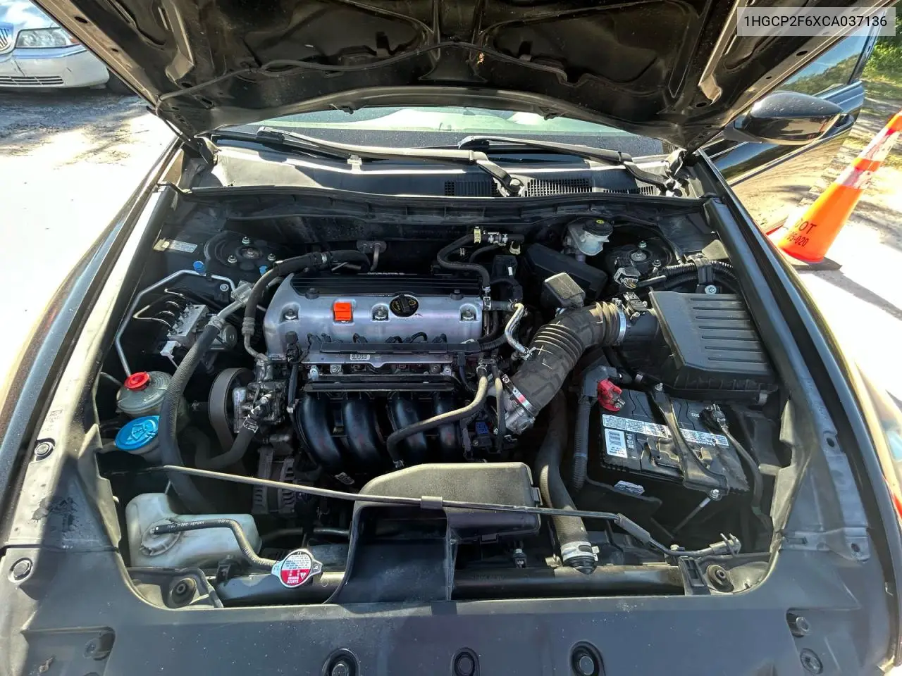 1HGCP2F6XCA037136 2012 Honda Accord Se