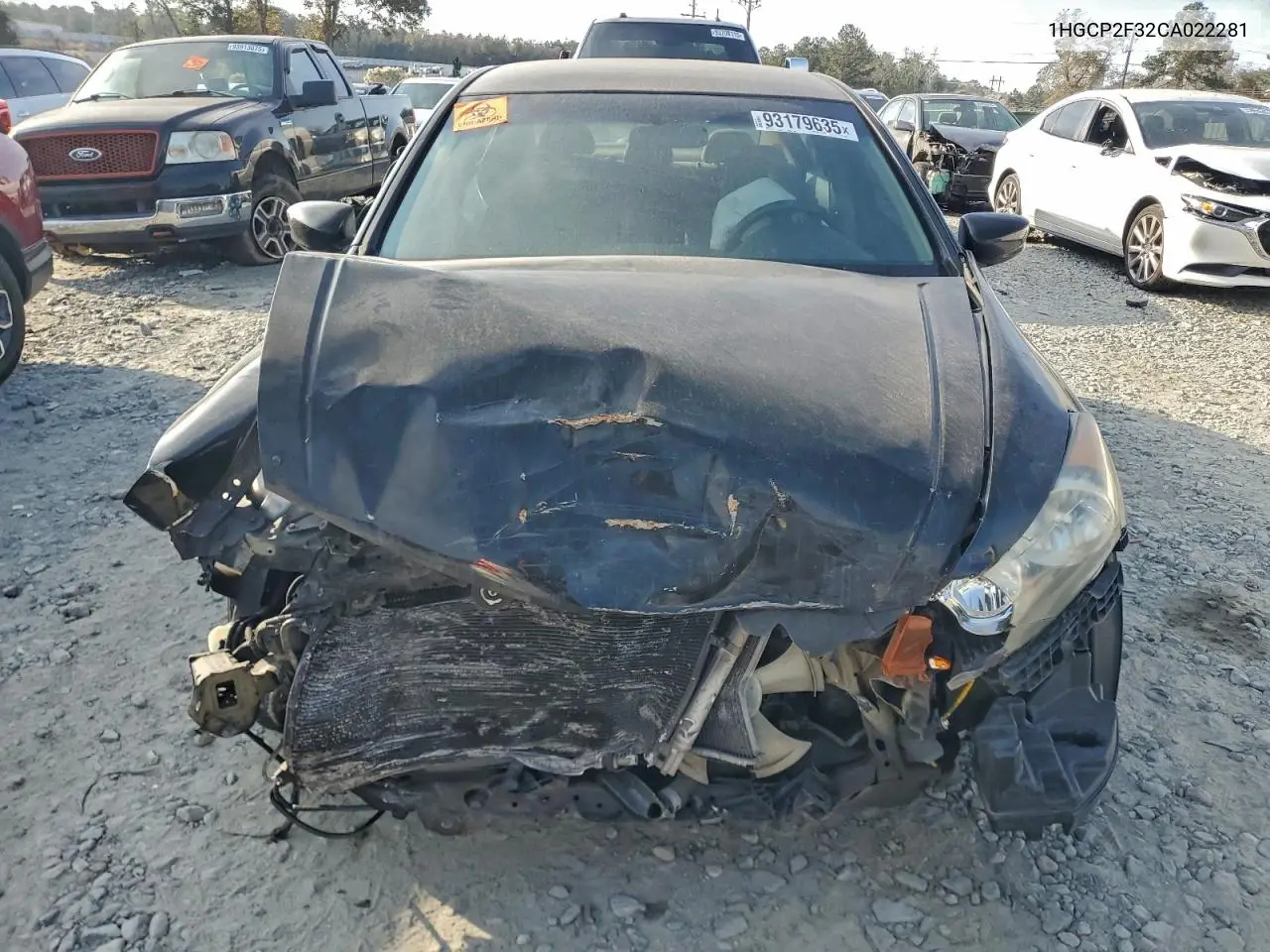 1HGCP2F32CA022281 2012 Honda Accord Lx