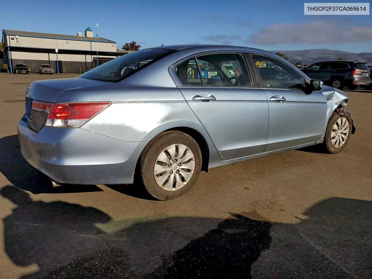 1HGCP2F37CA069614 2012 Honda Accord Lx