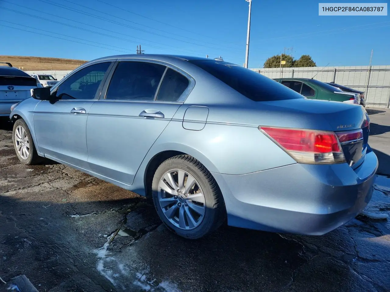 1HGCP2F84CA083787 2012 Honda Accord Exl
