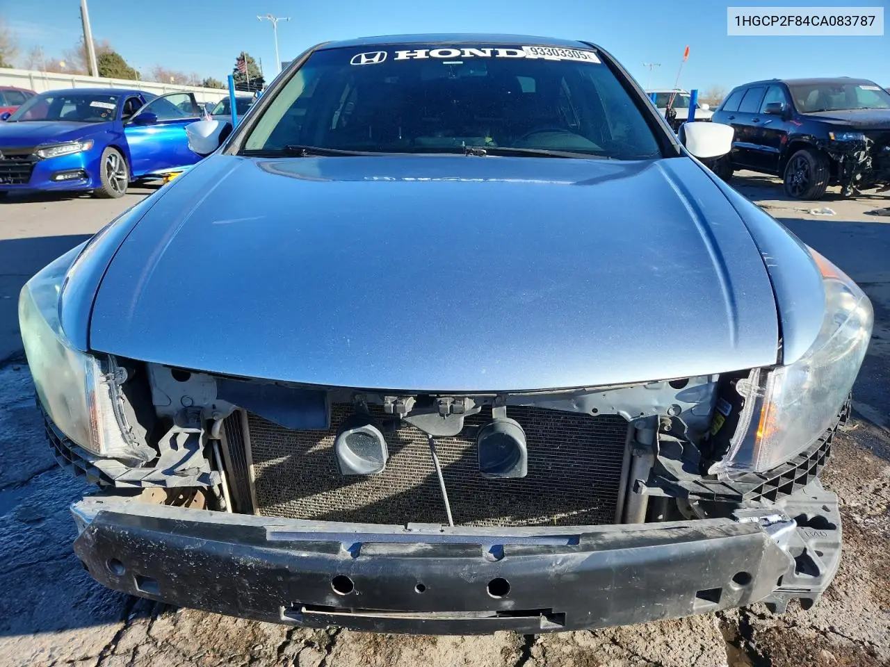 1HGCP2F84CA083787 2012 Honda Accord Exl