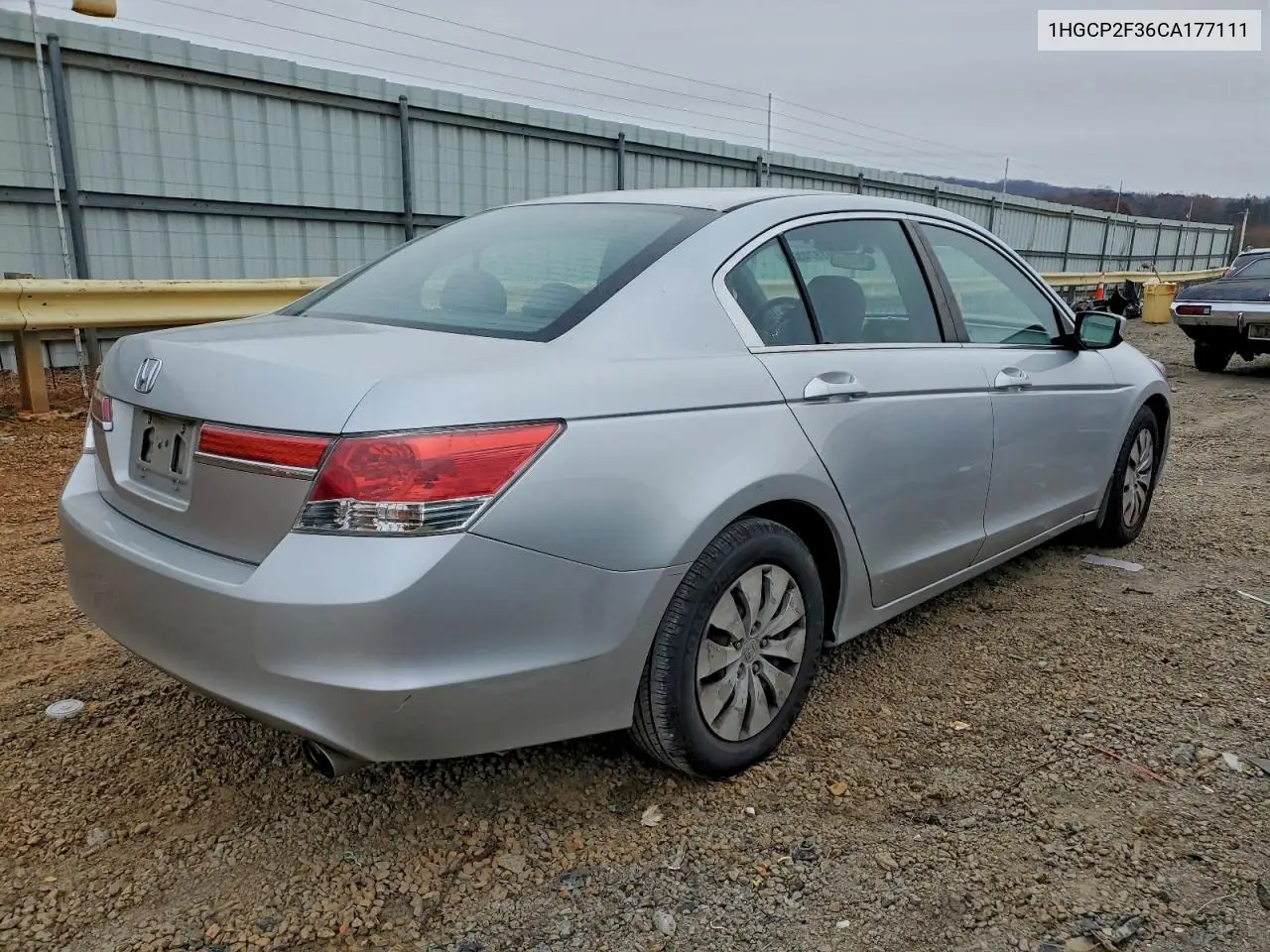 1HGCP2F36CA177111 2012 Honda Accord Lx