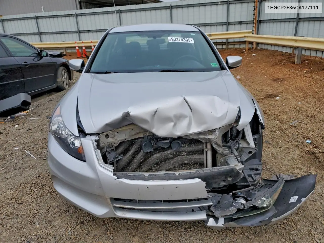 1HGCP2F36CA177111 2012 Honda Accord Lx