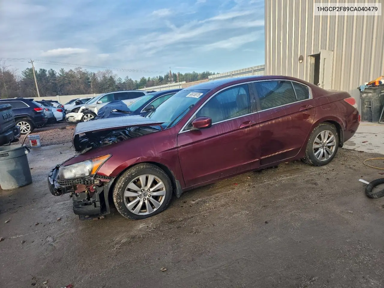 1HGCP2F89CA040479 2012 Honda Accord Exl