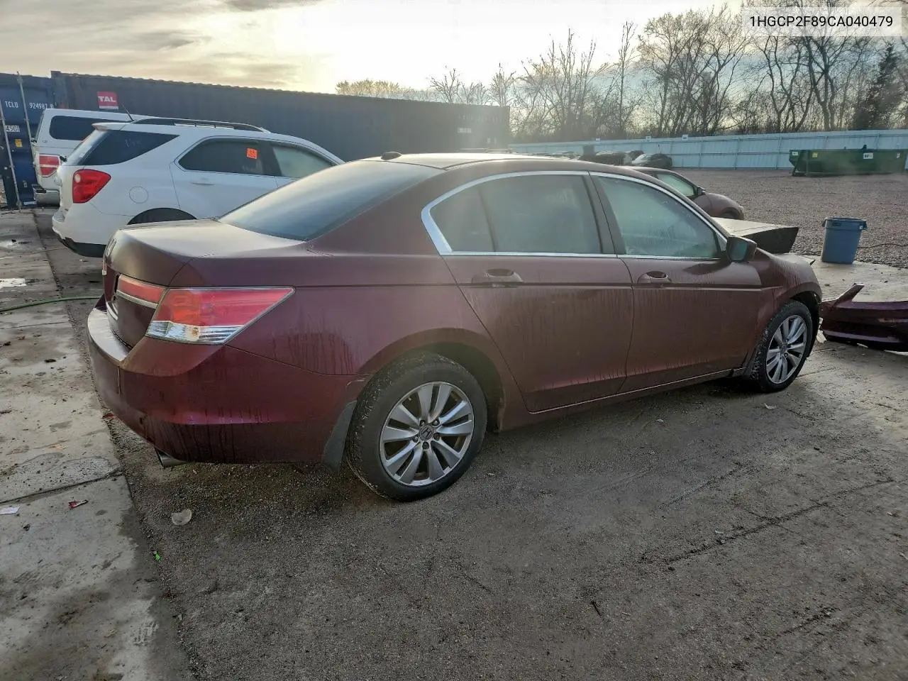 1HGCP2F89CA040479 2012 Honda Accord Exl
