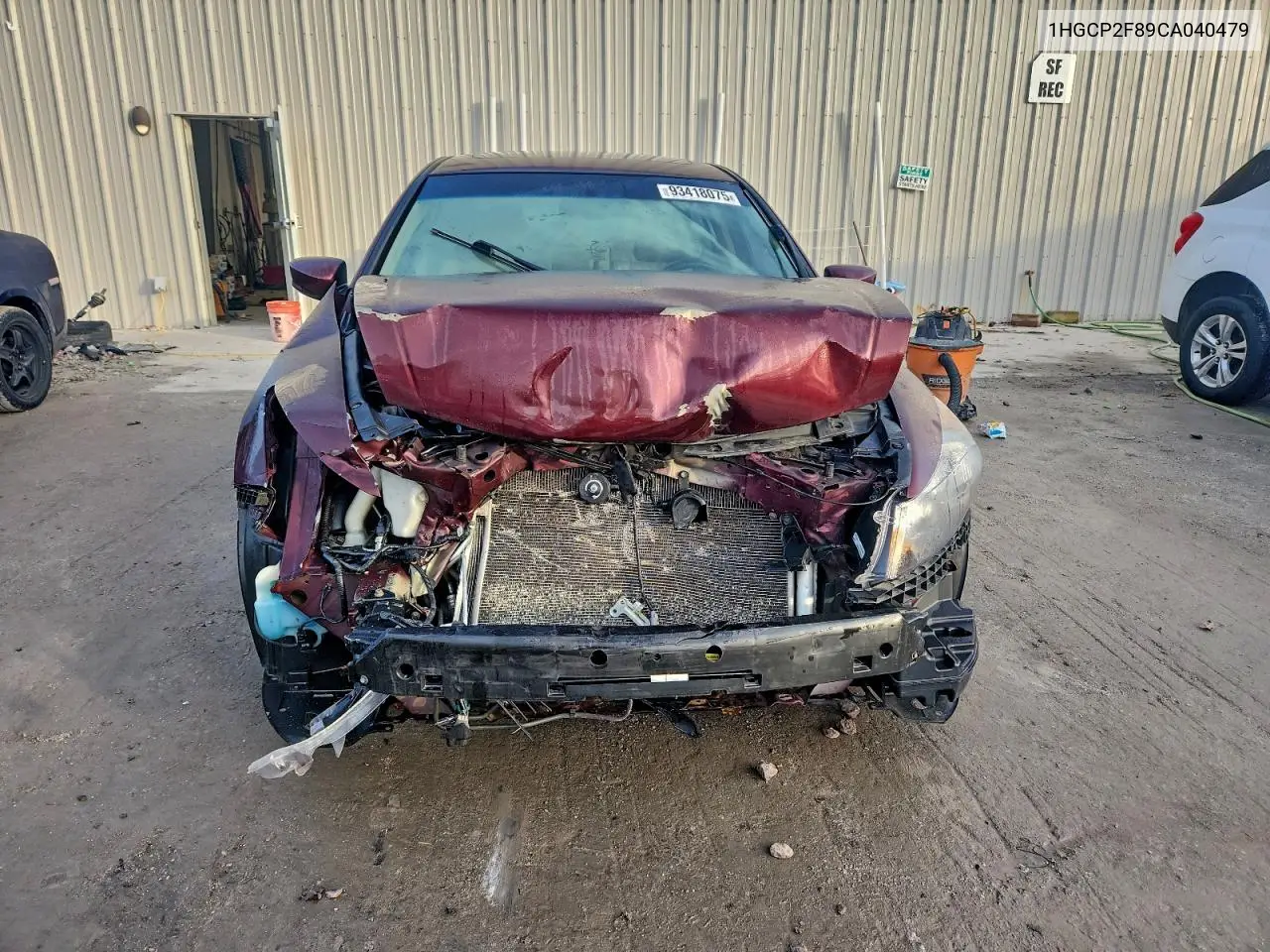 1HGCP2F89CA040479 2012 Honda Accord Exl