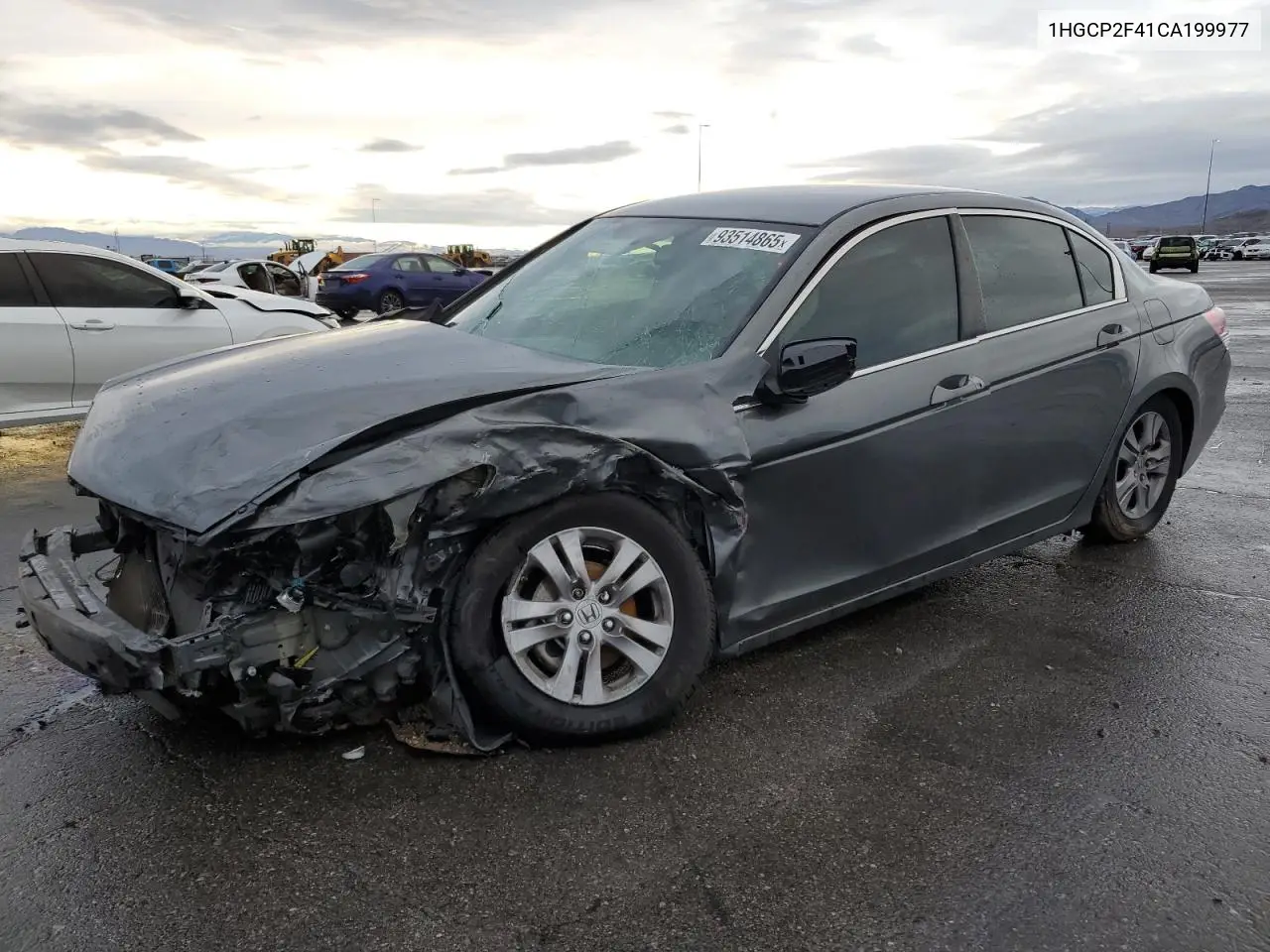 1HGCP2F41CA199977 2012 Honda Accord Lxp