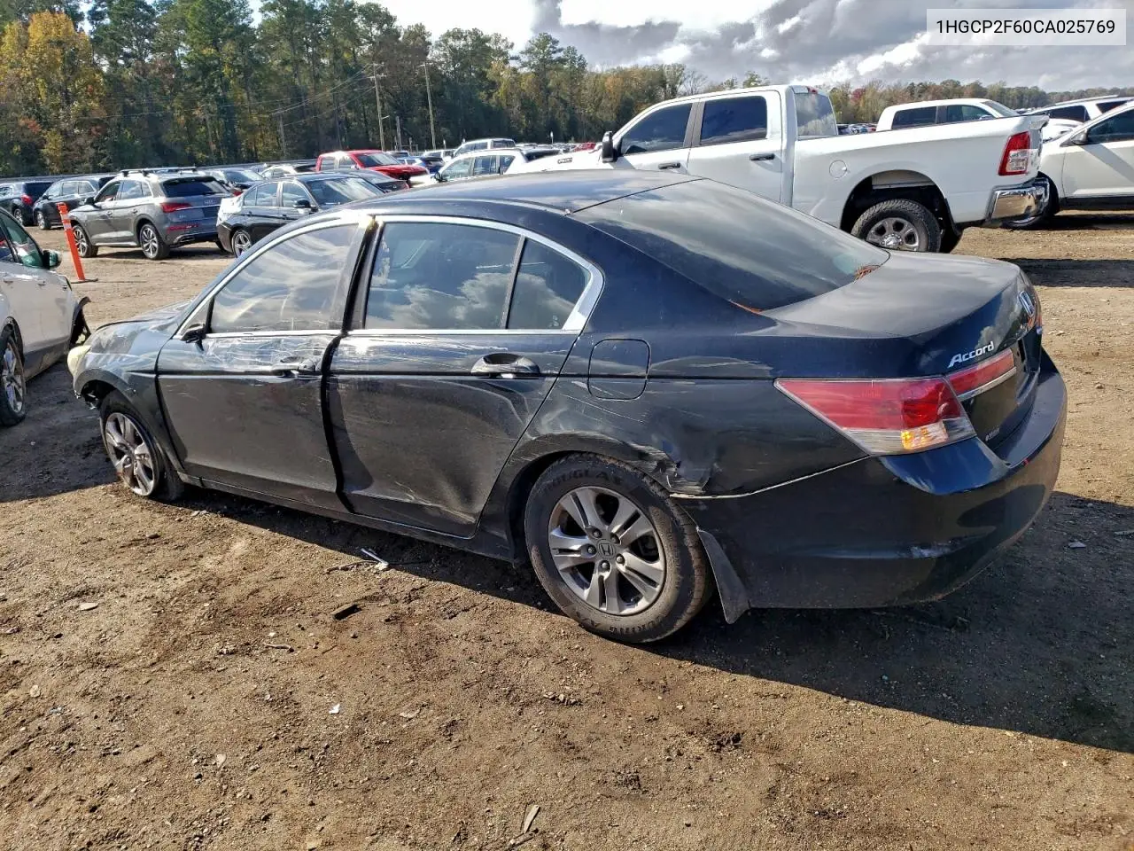 1HGCP2F60CA025769 2012 Honda Accord Se