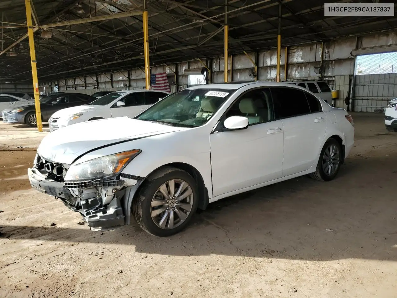 1HGCP2F89CA187837 2012 Honda Accord Exl