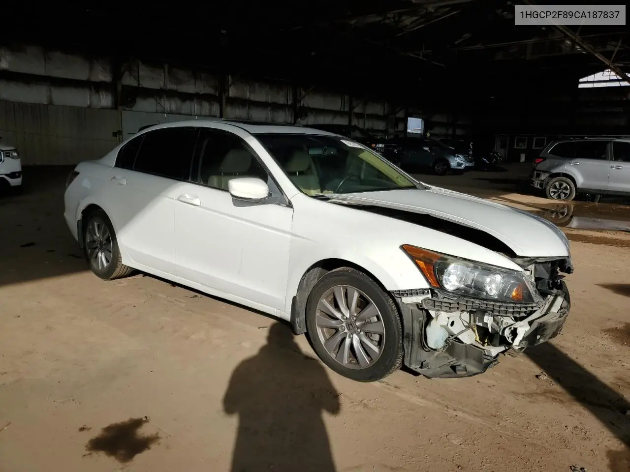 1HGCP2F89CA187837 2012 Honda Accord Exl