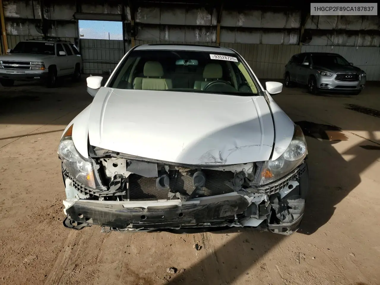 1HGCP2F89CA187837 2012 Honda Accord Exl