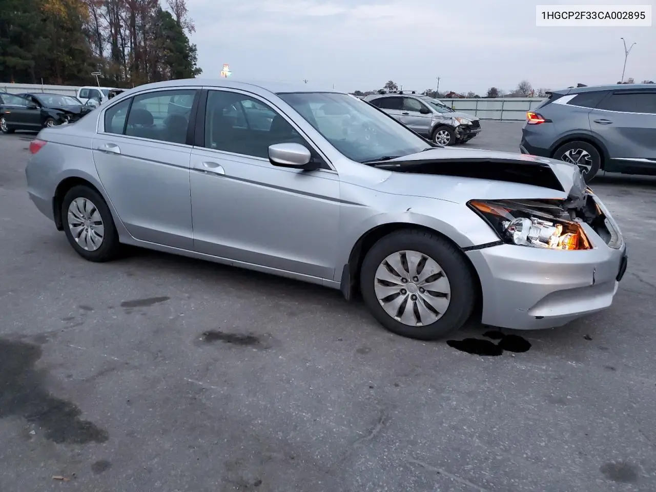 1HGCP2F33CA002895 2012 Honda Accord Lx