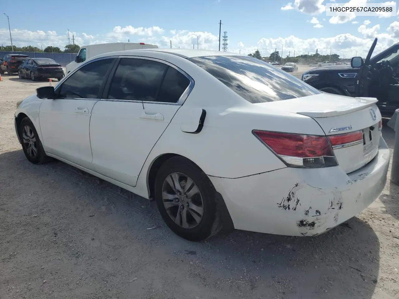 1HGCP2F67CA209588 2012 Honda Accord Se