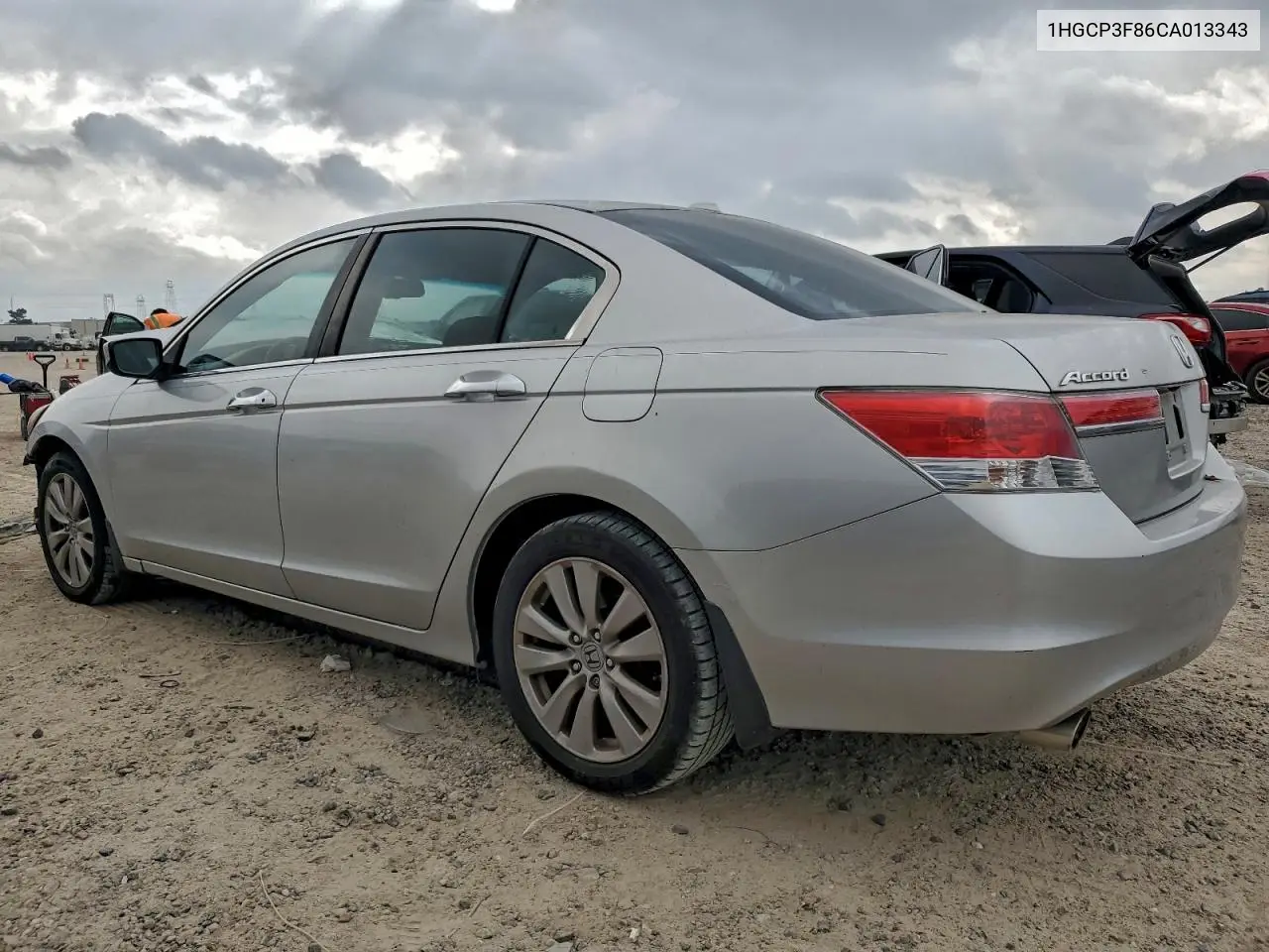 1HGCP3F86CA013343 2012 Honda Accord Exl