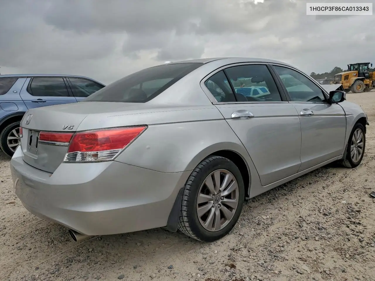 1HGCP3F86CA013343 2012 Honda Accord Exl
