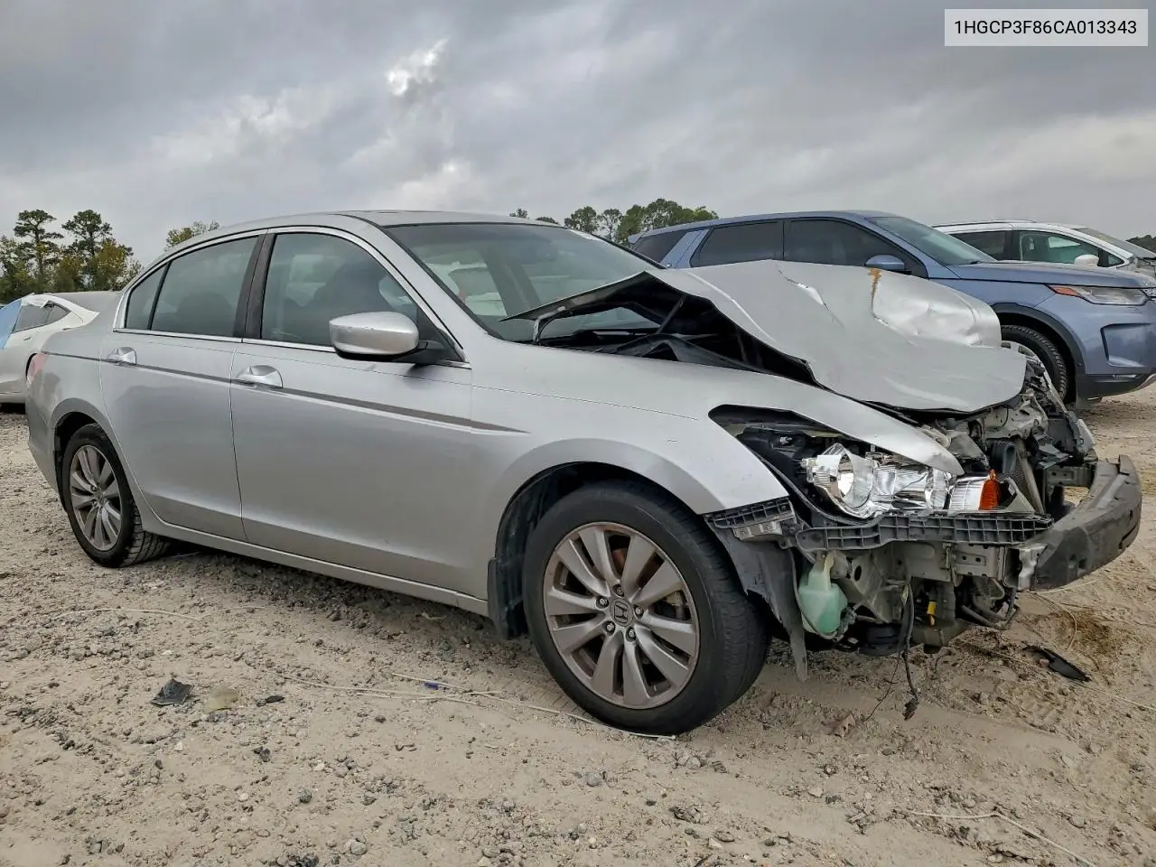 1HGCP3F86CA013343 2012 Honda Accord Exl