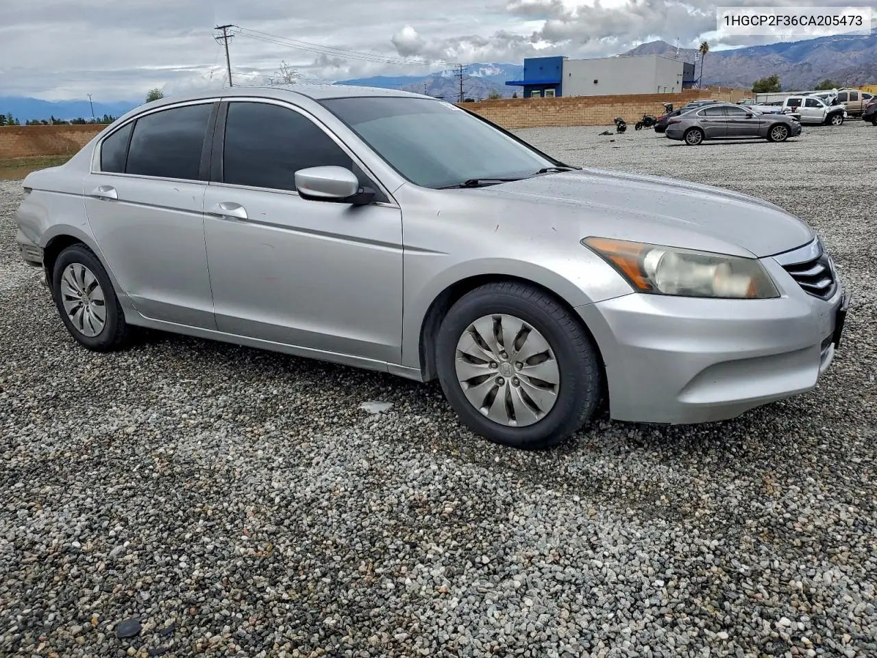 1HGCP2F36CA205473 2012 Honda Accord Lx