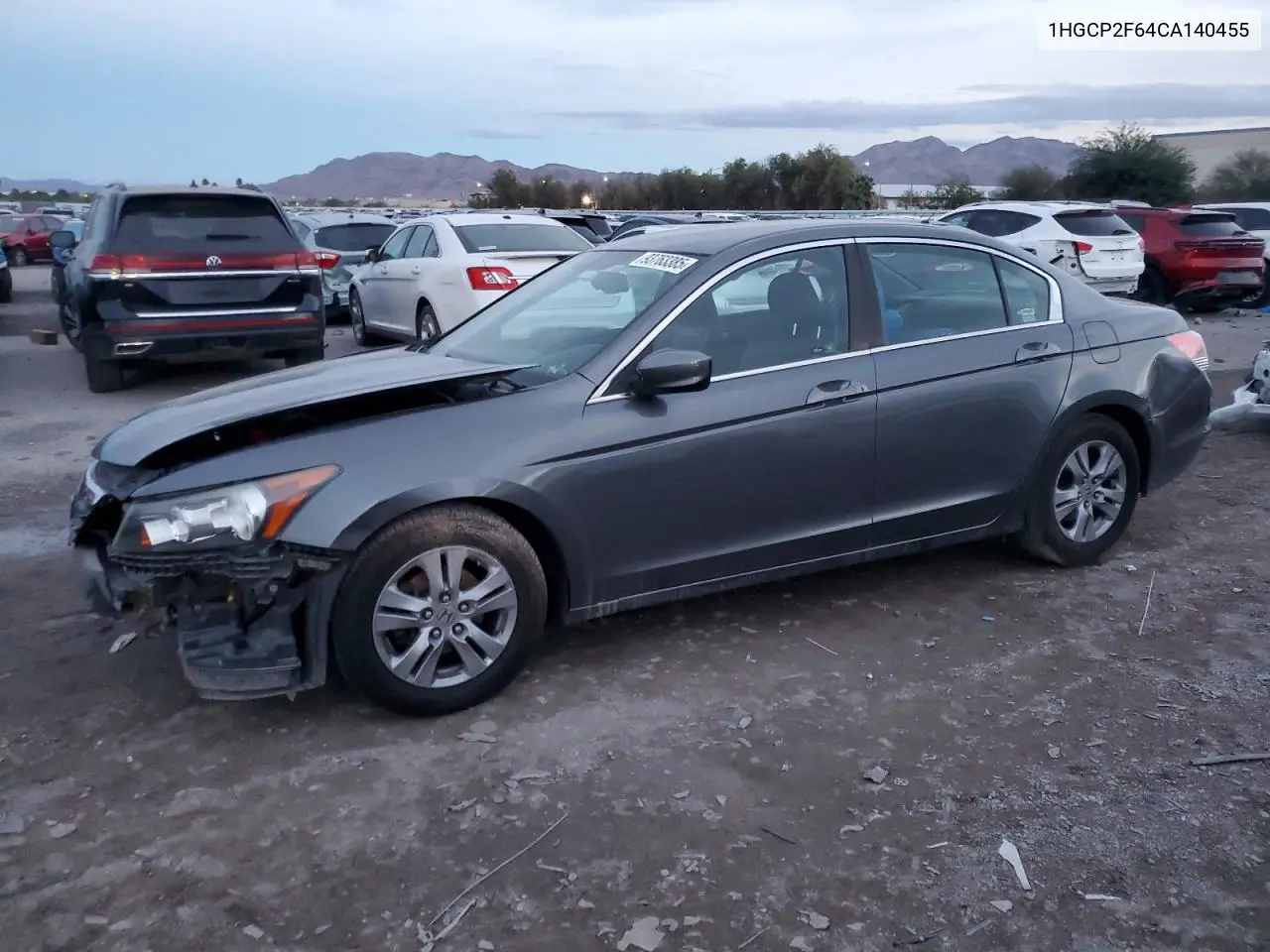 1HGCP2F64CA140455 2012 Honda Accord Se
