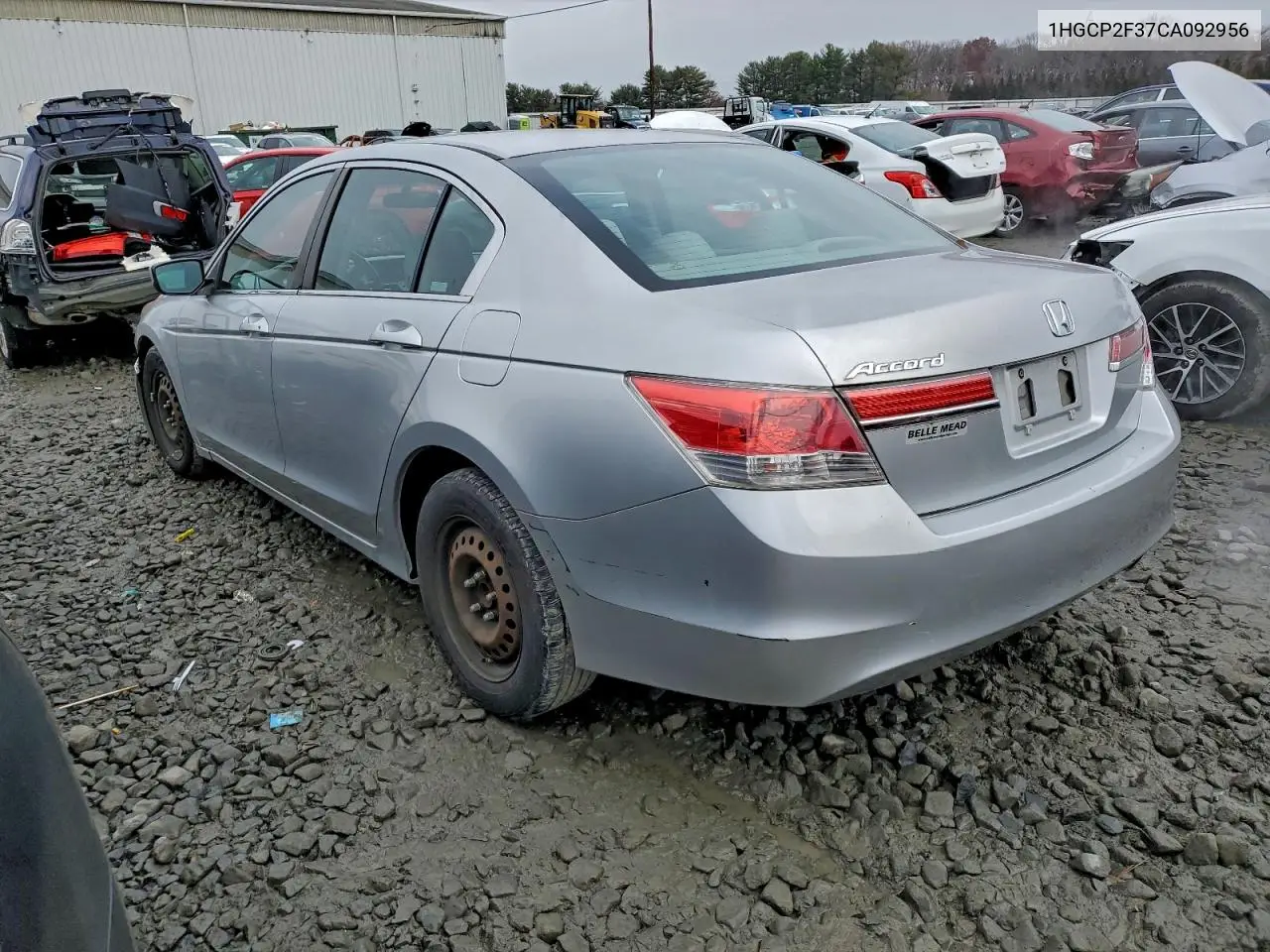 1HGCP2F37CA092956 2012 Honda Accord Lx