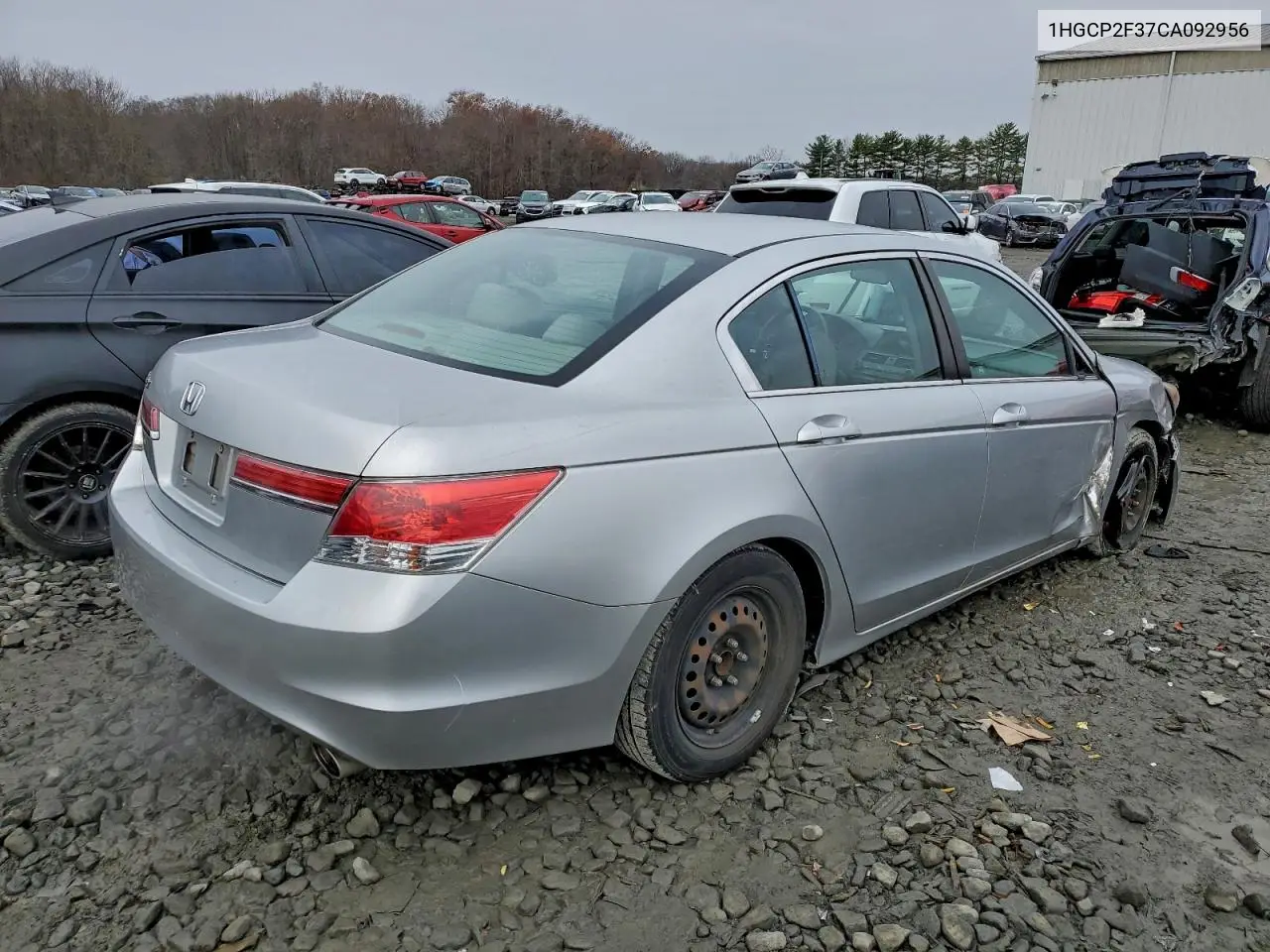 1HGCP2F37CA092956 2012 Honda Accord Lx