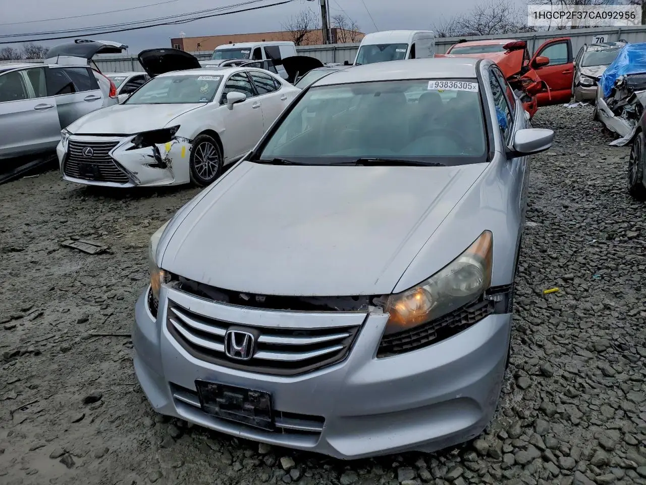 1HGCP2F37CA092956 2012 Honda Accord Lx