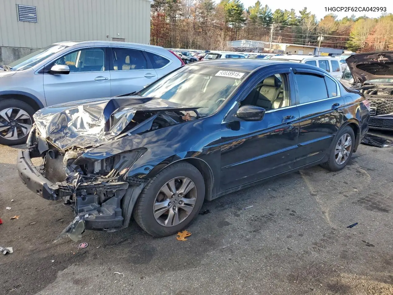1HGCP2F62CA042993 2012 Honda Accord Se
