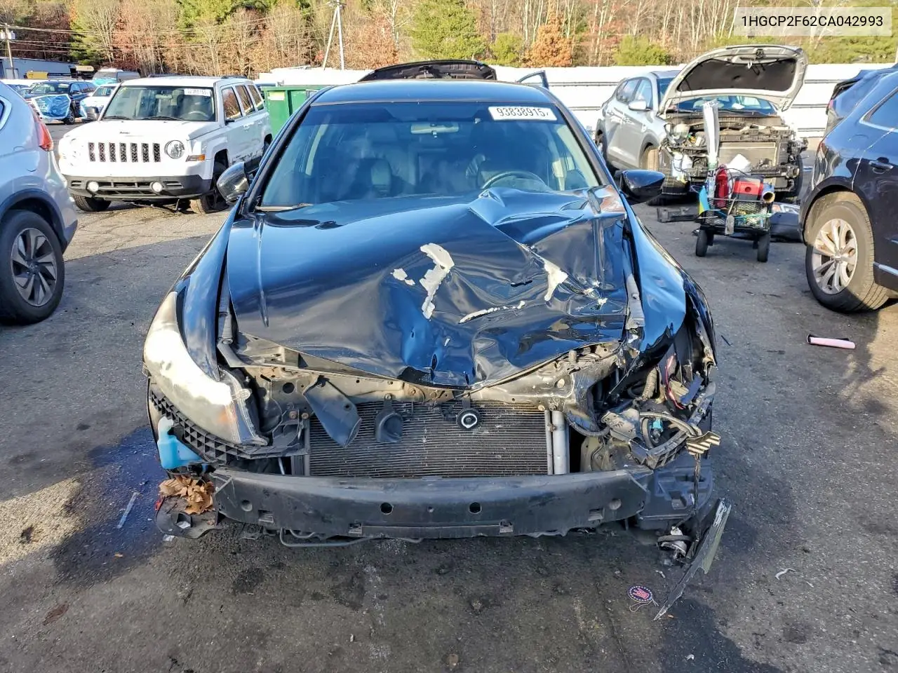 1HGCP2F62CA042993 2012 Honda Accord Se