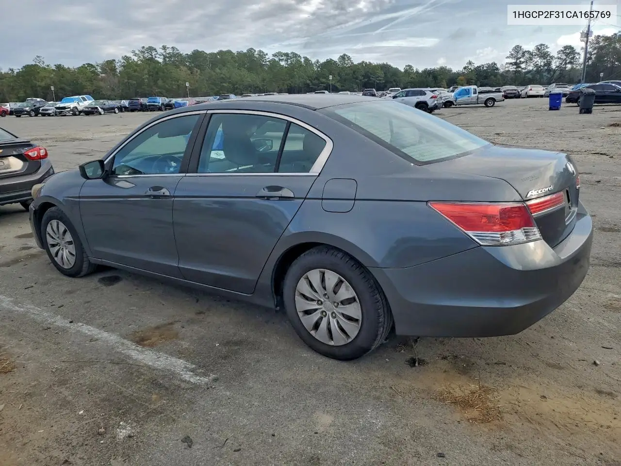 1HGCP2F31CA165769 2012 Honda Accord Lx