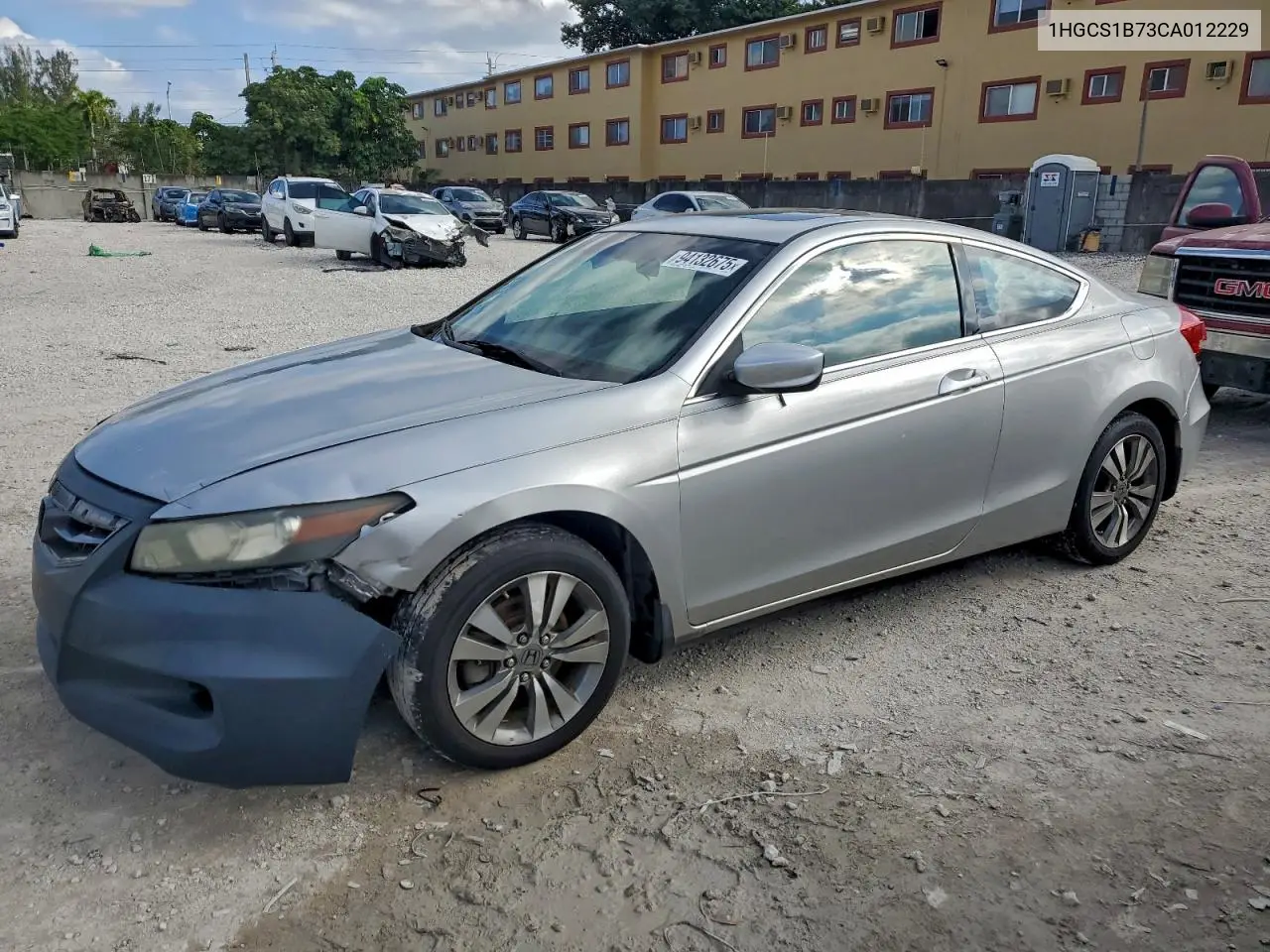 1HGCS1B73CA012229 2012 Honda Accord Ex