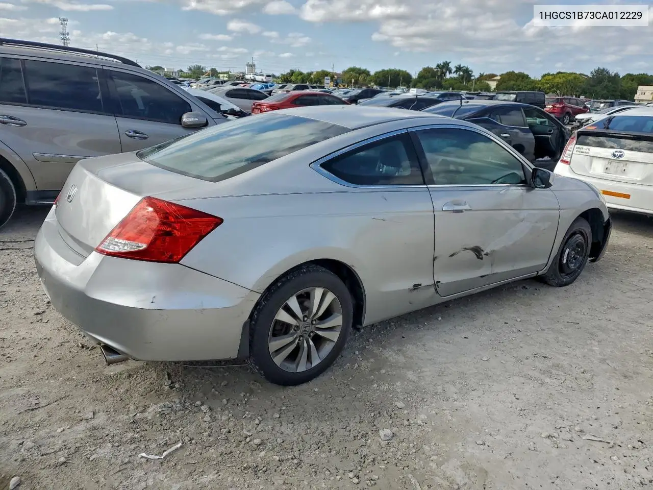 1HGCS1B73CA012229 2012 Honda Accord Ex