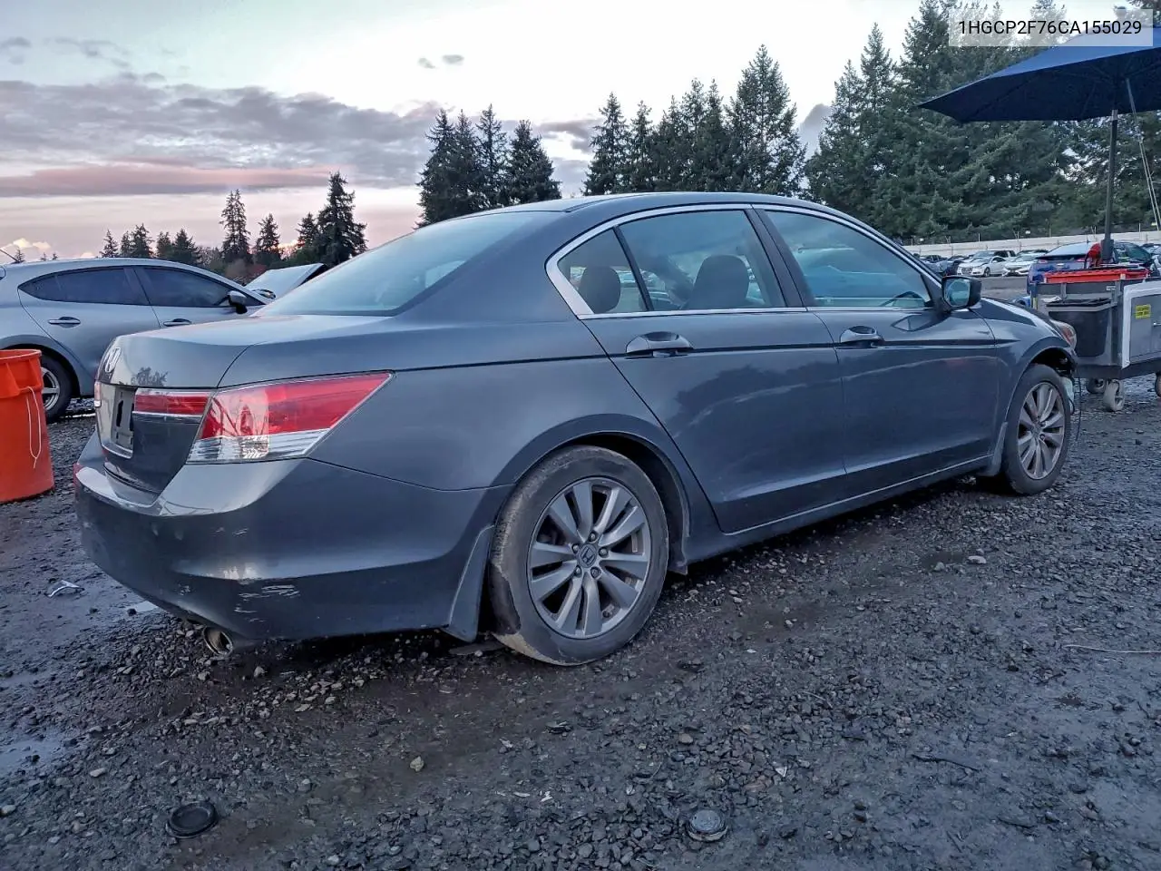 1HGCP2F76CA155029 2012 Honda Accord Ex