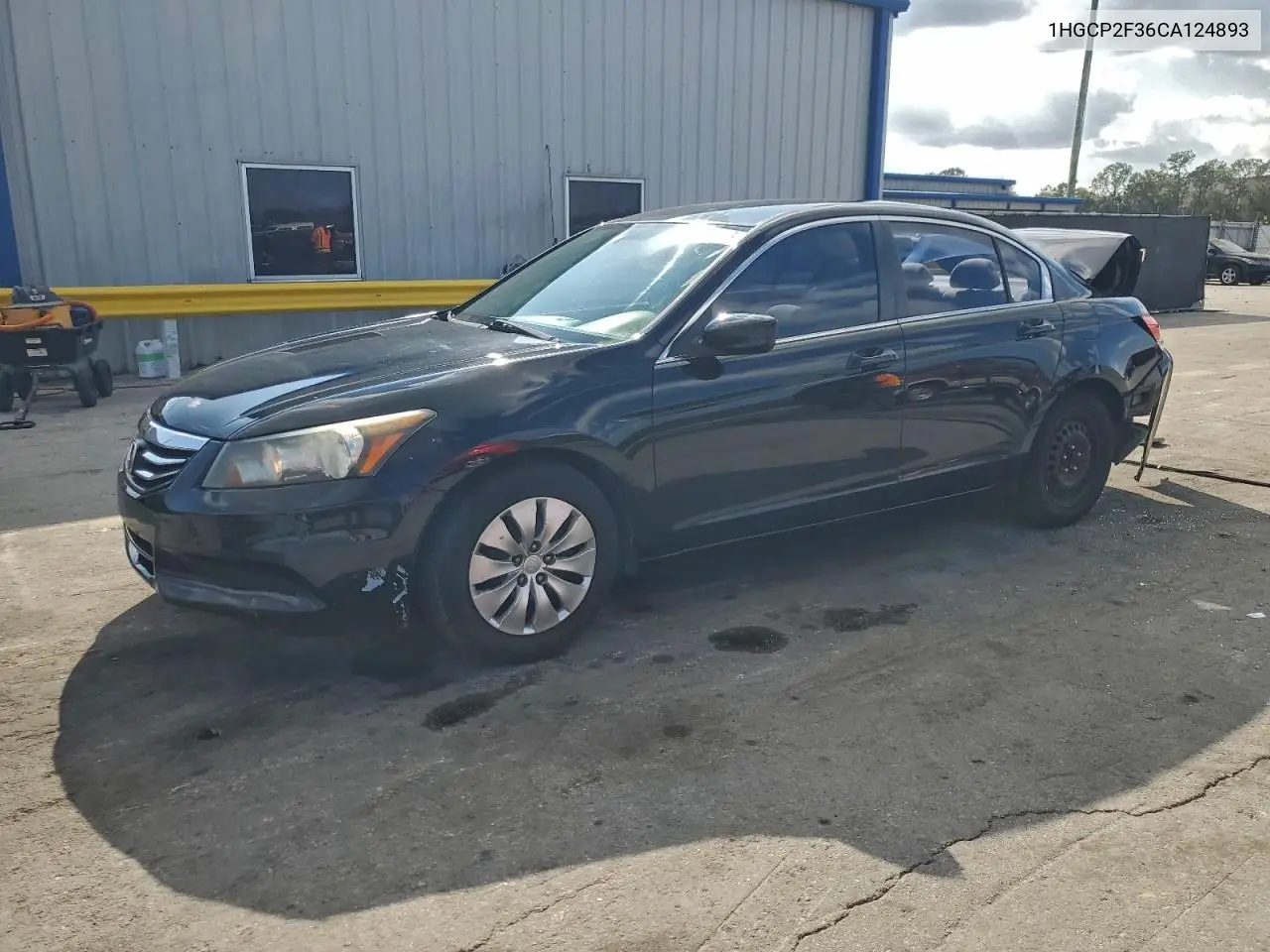 1HGCP2F36CA124893 2012 Honda Accord Lx