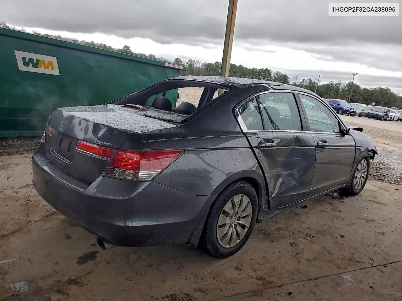 1HGCP2F32CA238096 2012 Honda Accord Lx