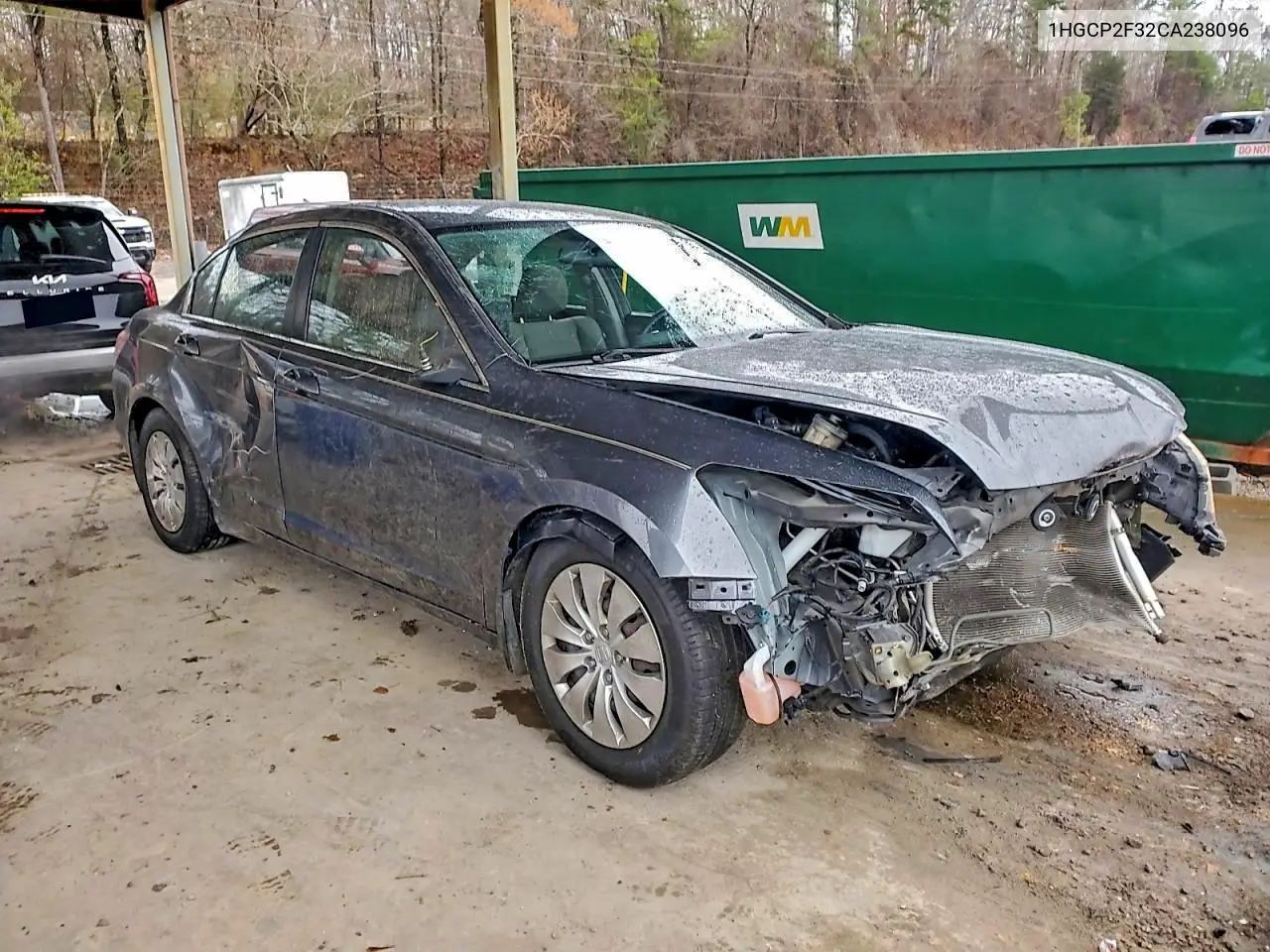 1HGCP2F32CA238096 2012 Honda Accord Lx