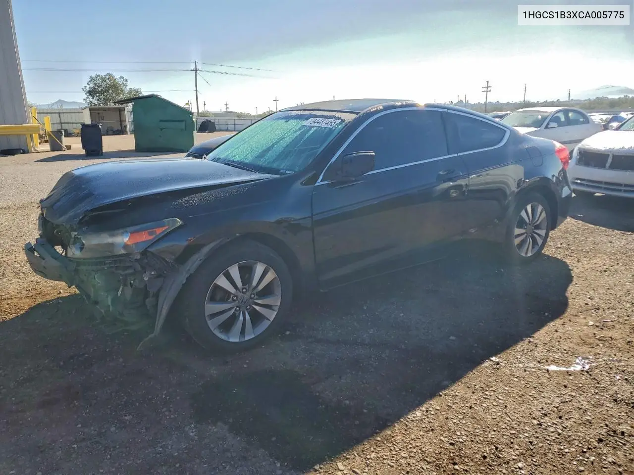 1HGCS1B3XCA005775 2012 Honda Accord Lx