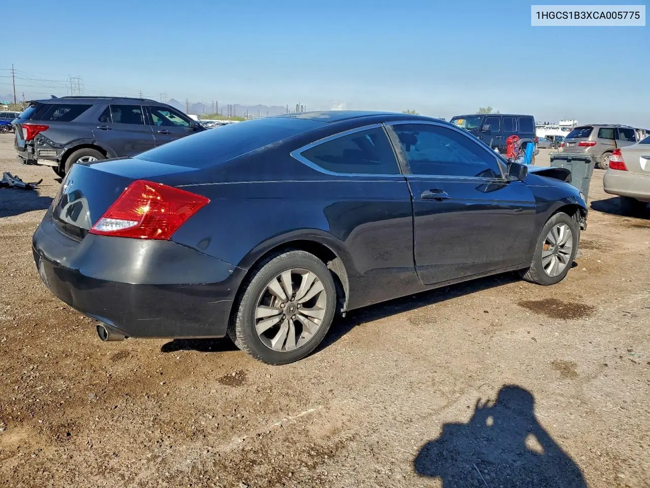 1HGCS1B3XCA005775 2012 Honda Accord Lx