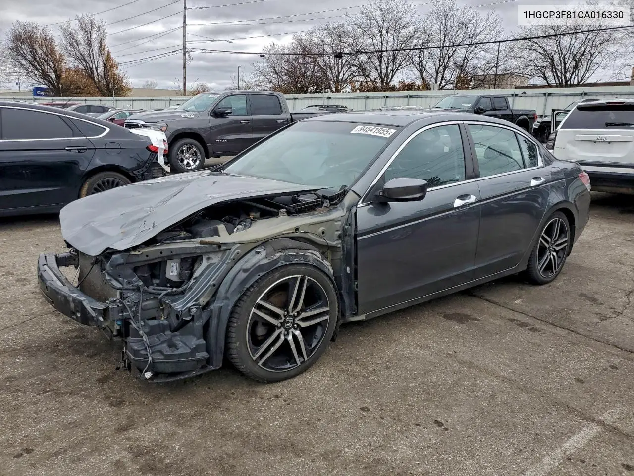 1HGCP3F81CA016330 2012 Honda Accord Exl
