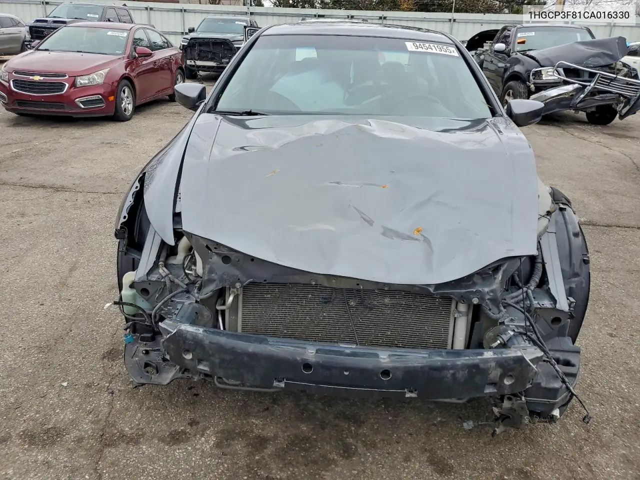 1HGCP3F81CA016330 2012 Honda Accord Exl