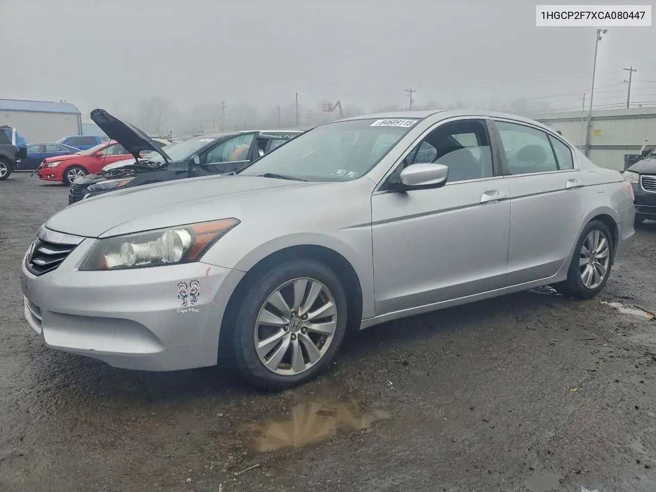 1HGCP2F7XCA080447 2012 Honda Accord Ex