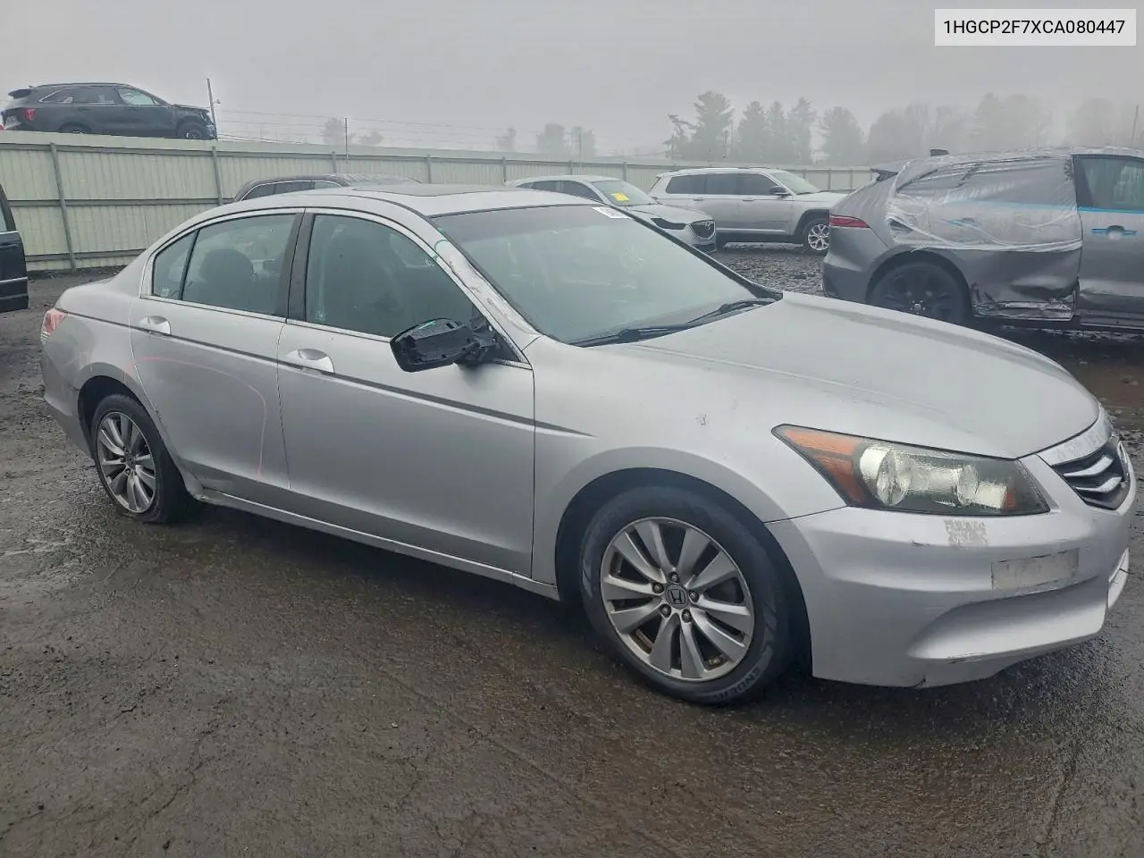 1HGCP2F7XCA080447 2012 Honda Accord Ex